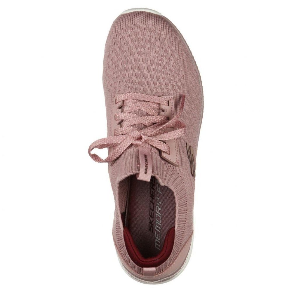 Skechers Women Bountiful Creative Running Sport Shoes--Mauve - Picture 3 of 8